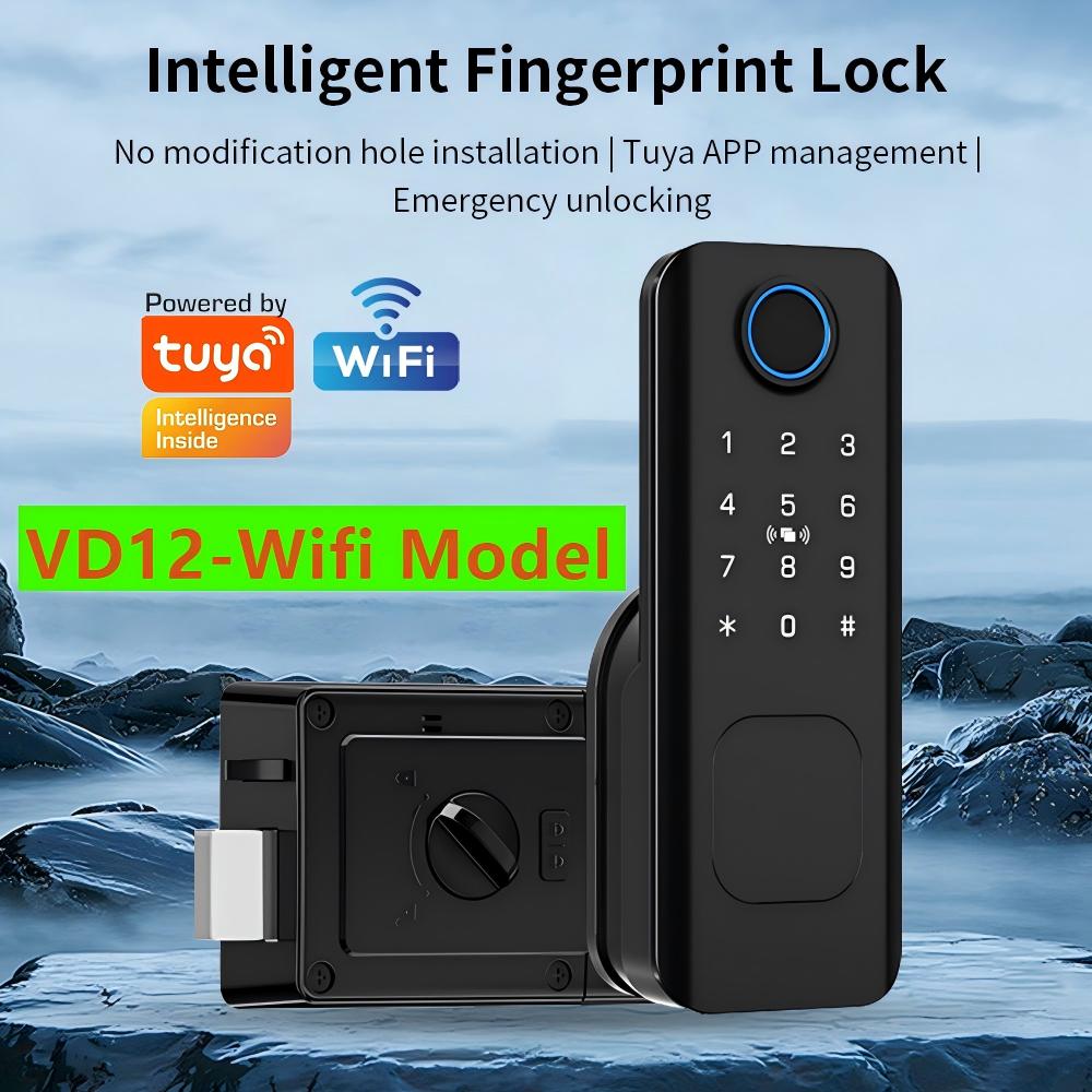 Smart Garden Outdoor - Wifi Fingerprint Waterproof Outdoor Garden Lock