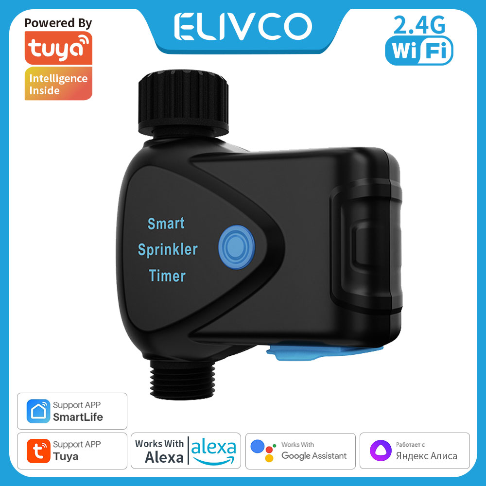 Smart Garden Watering System - Tuya WiFi Smart Water Device with