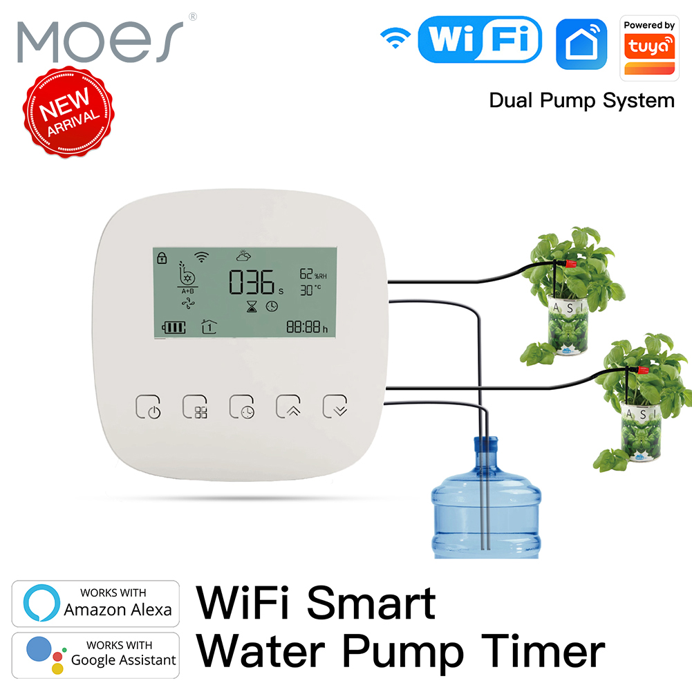 Smart Garden Watering System - WiFi Tuya Smart Watering Machine Automatic