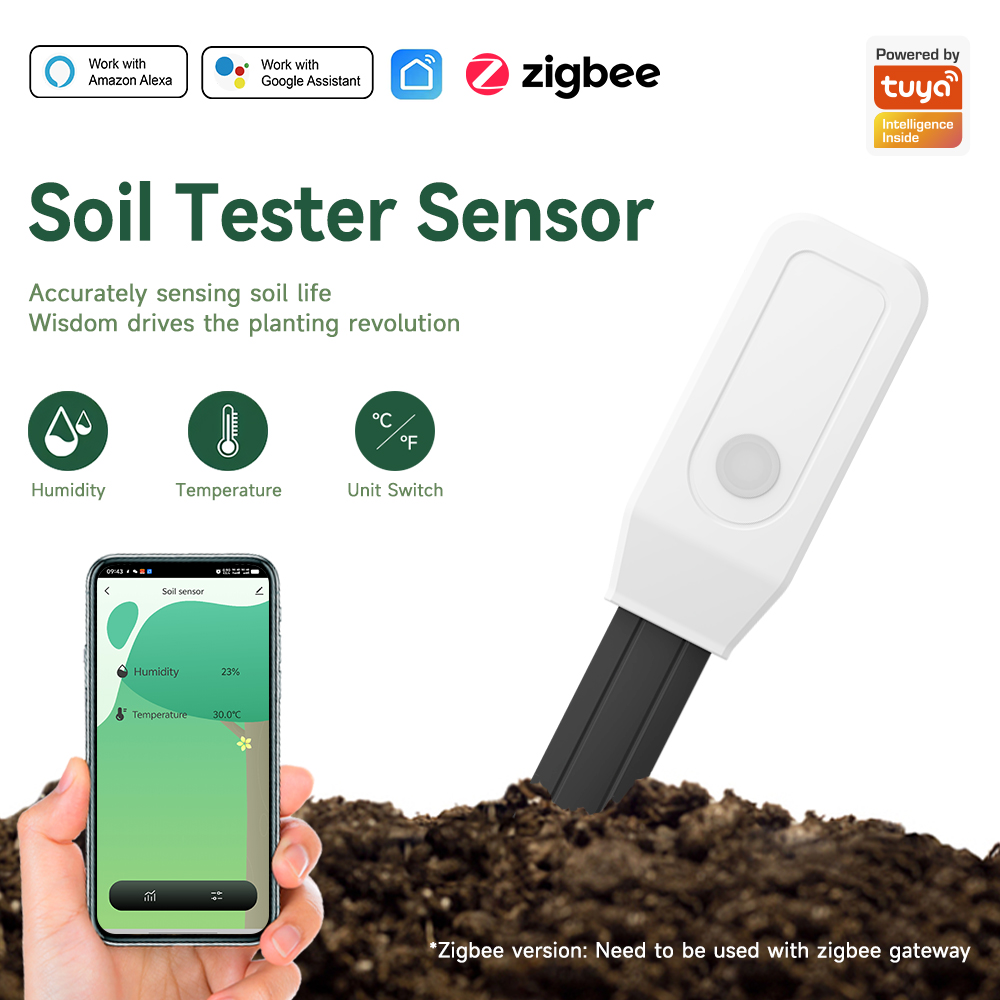 iHseno Tuya Zigbee Smart Soil  - App Smart Garden review and price