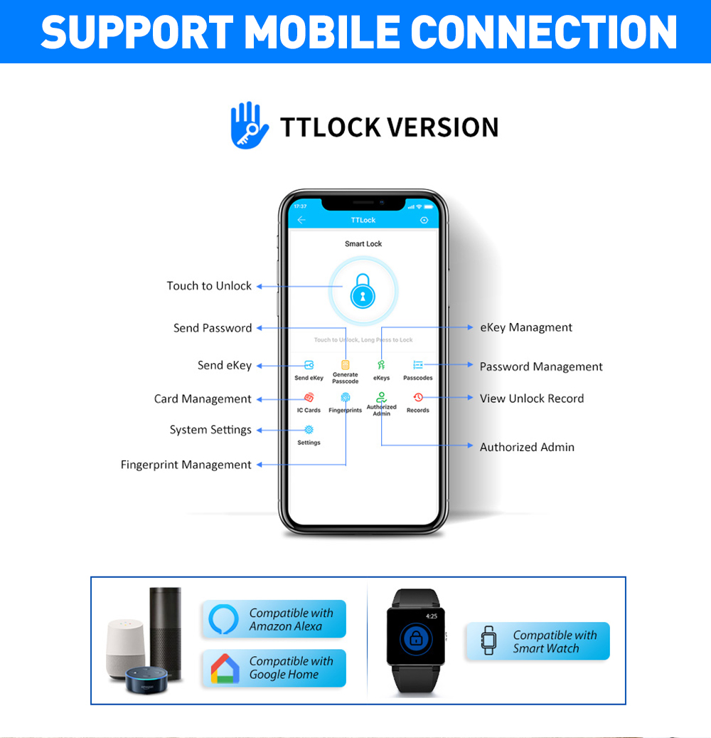 TTLOCK APP Outdoor Smart Lock  - Smart Garden Gate review and price