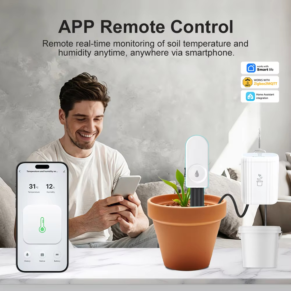 Smart Zigbee 3.0 Plant Soil Mo - Smart Garden Home Assistant review and price