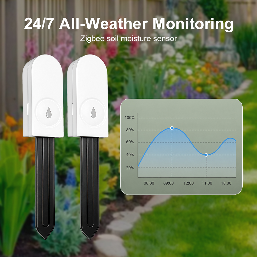 Zigbee 3.0 Soil Moisture Senso - Smart Garden Outdoor review and price