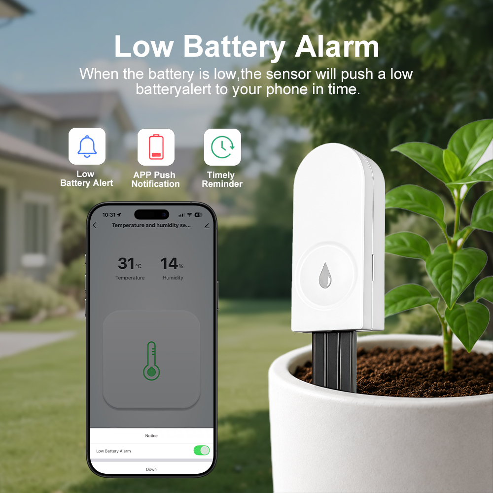 Zigbee 3.0 Soil Moisture Senso - Smart Garden Outdoor review and price