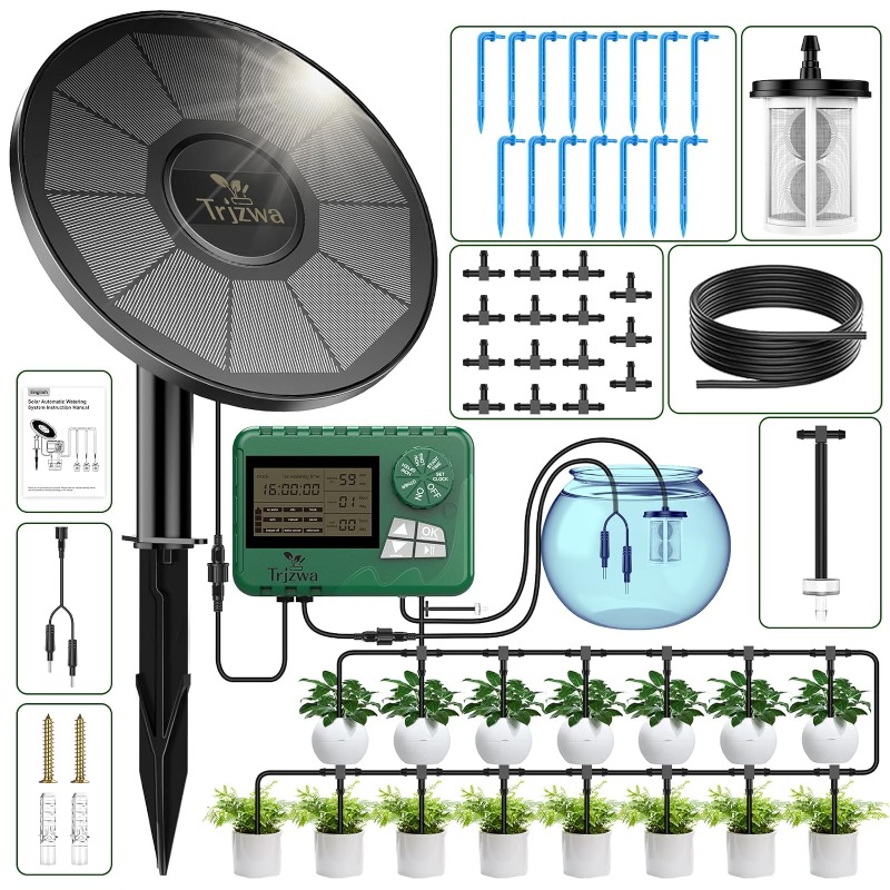 Solar Irrigation Equipment Gre - Smart Garden Watering System review and price