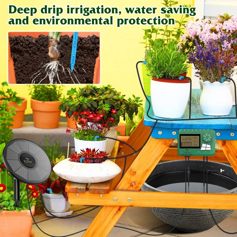 Solar Irrigation Equipment Gre - Smart Garden Watering System review and price