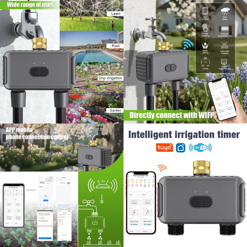 WAP01 WiFi APP Control Dual Ho - App Smart Garden review and price