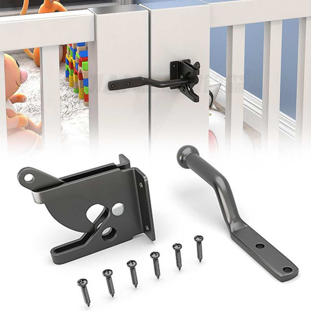 Self-Locking Gate Latch Post M - Smart Garden Gate review and price
