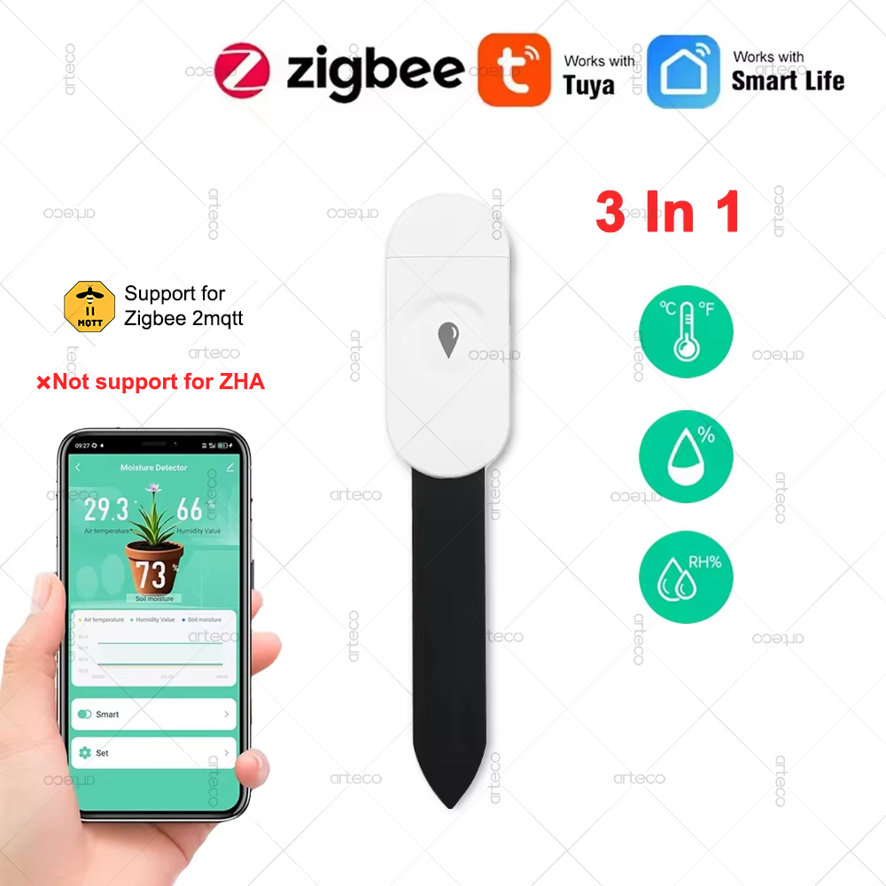 Tuya Zigbee Temperature Humidi - App Smart Garden review and price