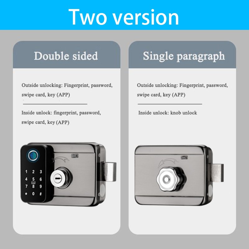 Waterproof Smart Door Lock Fin - Smart Garden Outdoor review and price