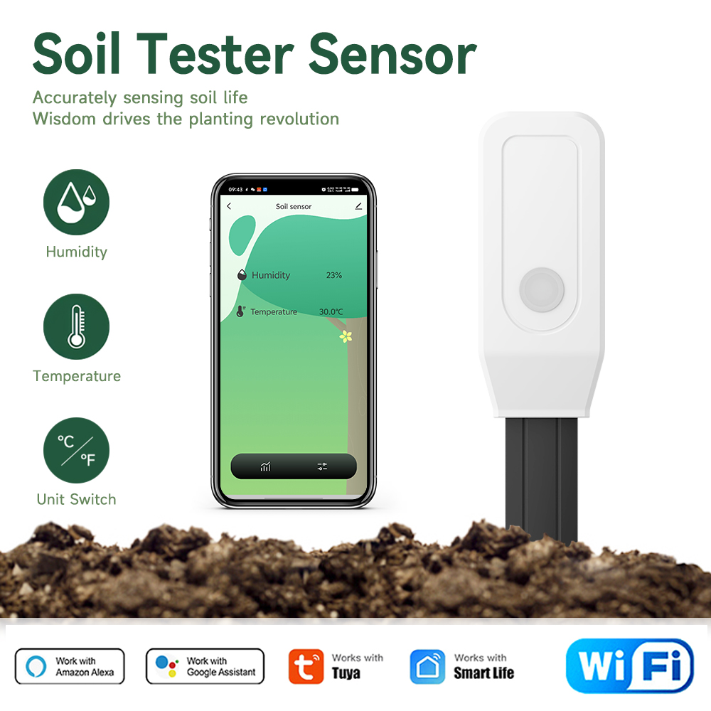 Tuya Smart WiFi Soil Tester Te - App Smart Garden review and price