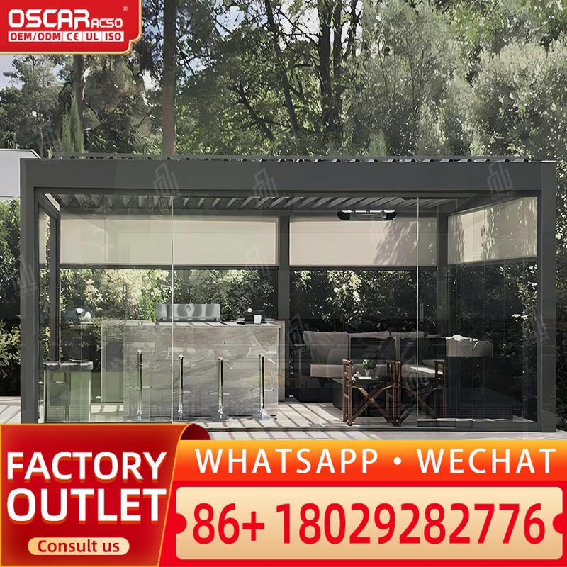 4x3M 3x4M Modern Aluminum Perg - Smart Garden Design review and price