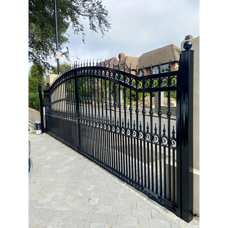 Luxury Electric Wrought Iron S - Smart Garden Gate review and price