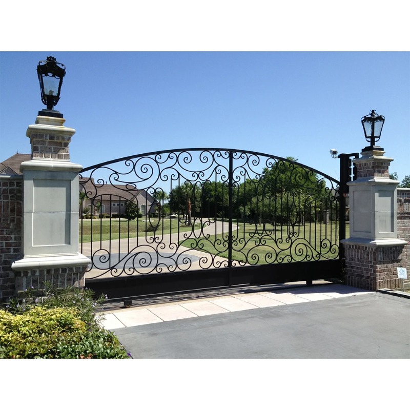 Luxury Electric Wrought Iron S - Smart Garden Gate review and price