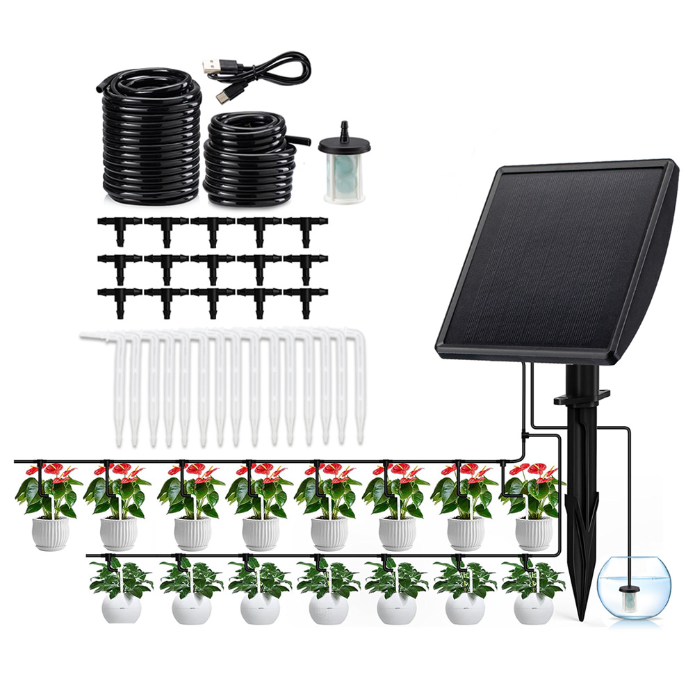 Solar Automatic Drip Irrigatio - Smart Garden Watering System review and price