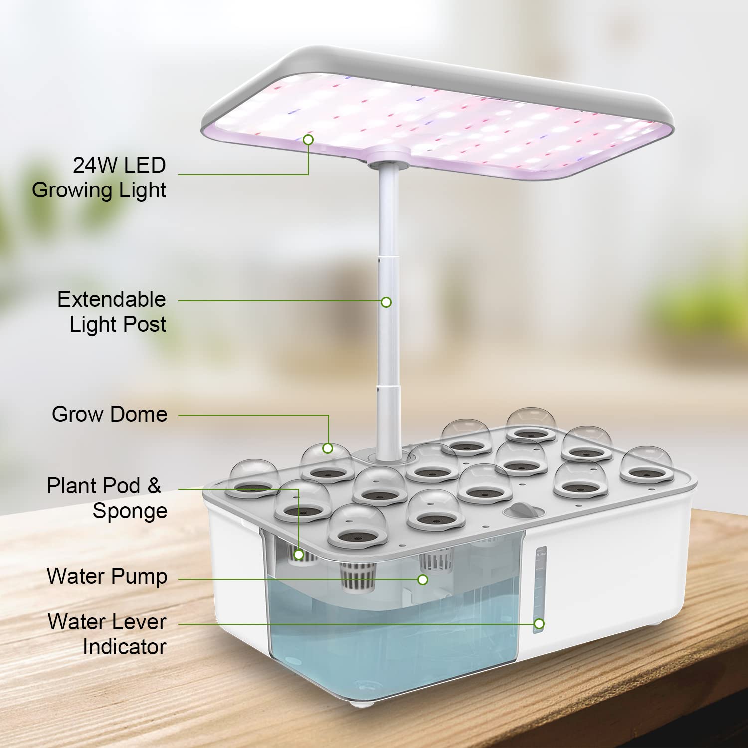 Tuya Wifi Hydoponics Growing S - Smart Garden Gate review and price
